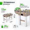 Игровой стол UNIX Line Футбол - Кикер (125х61 см) Grey Wood GTS125X61GWD настольный футбол кумите спорт - V-SPORT Тренажеры УЗСИ ARMSSPORT