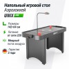 Игровой стол UNIX Line Аэрохоккей (142х64 cм) Black GTH142X64EBK - V-SPORT Тренажеры УЗСИ ARMSSPORT