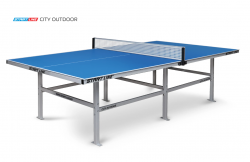 Стол теннисный Start Line City 6 Всепогодный с сеткой Синий 60-710-2 - V-SPORT Тренажеры УЗСИ ARMSSPORT