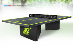 Стол теннисный Start Line City Power DESIGN Всепогодный 60-719 спортдоставка - V-SPORT Тренажеры УЗСИ ARMSSPORT